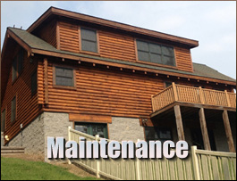  Turnersburg, North Carolina Log Home Maintenance